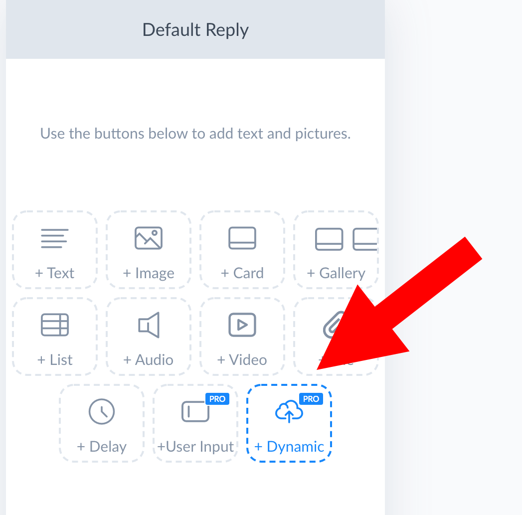 custom Dialogflow integration with manychat