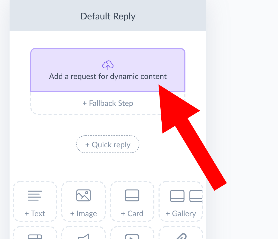 custom Dialogflow integration with manychat