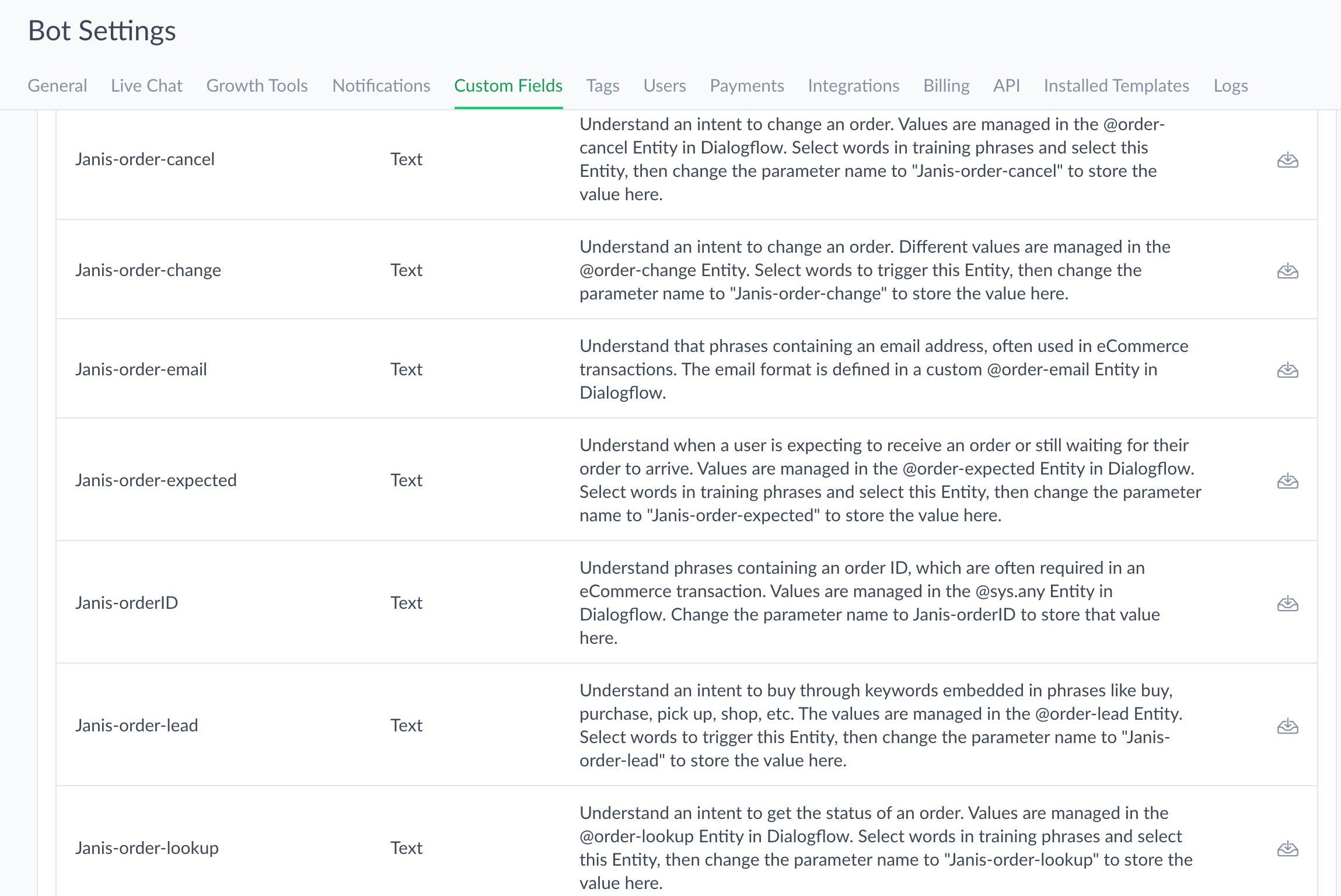 Custom User Fields